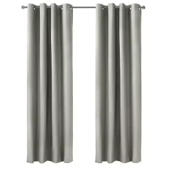 Light Gray Alpine Blackout Curtain Panel, 108 in.