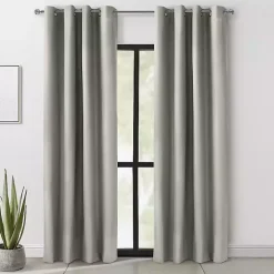 Light Gray Alpine Blackout Curtain Panel, 63 in.