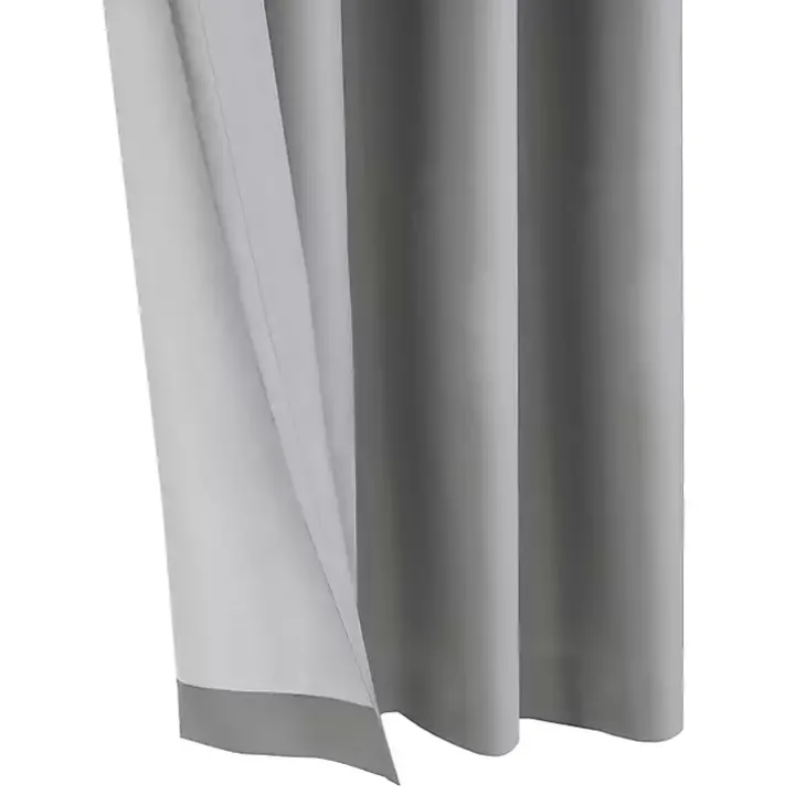 Light Gray Alpine Blackout Curtain Panel, 63 in.