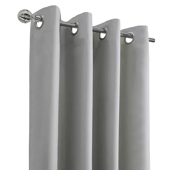 Light Gray Alpine Blackout Curtain Panel, 84 in.