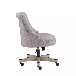 Light Gray Miller Tufted Office Chair