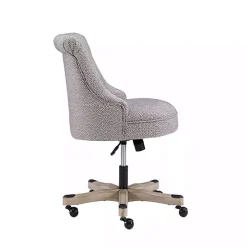 Light Gray Miller Tufted Office Chair