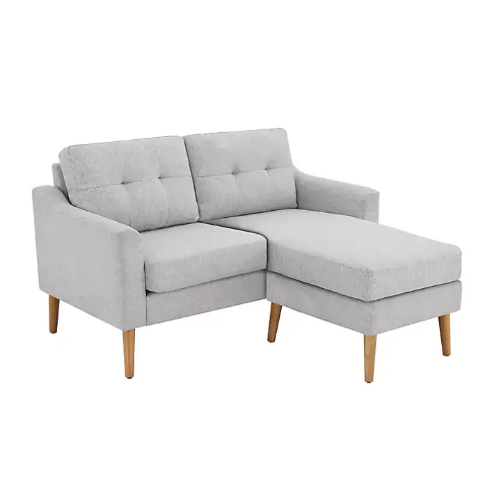 Light Gray 2-pc. Loveseat & Ottoman Set
