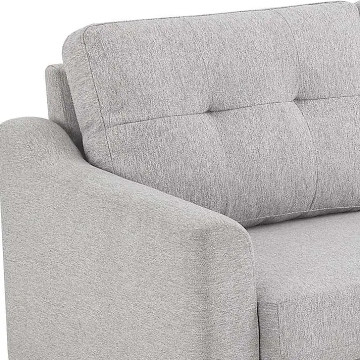 Light Gray 2-pc. Loveseat & Ottoman Set