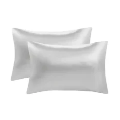 Light Gray Satin 6-pc. California King Sheet Set