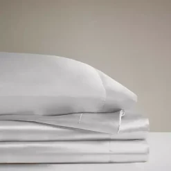 Light Gray Satin 6-pc. King Sheet Set