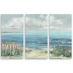 Lively Cove Canvas Art Prints, Set of 3