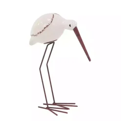 Long Beak Stoneware Bird Figurines, Set of 3