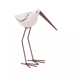 Long Beak Stoneware Bird Figurines, Set of 3