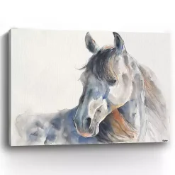 Looking Back Giclee Canvas Art Print
