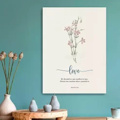 Love Affirmations Canvas Art Print, 18x24 in.
