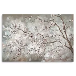Magnolia Branches Landscape Canvas Art Print