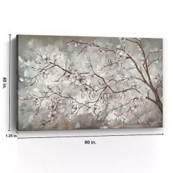 Magnolia Branches Landscape Canvas Art Print