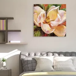 Magnolia Glow I Canvas Art Print