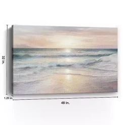 Majestic Waves Canvas Art Print