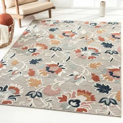 Mara Floral Blossom Indoor/Outdoor Area Rug, 5x7