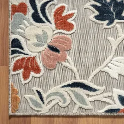 Mara Floral Blossom Indoor/Outdoor Area Rug, 7x9