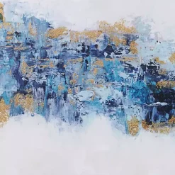 Martha Stewart Blue Drift 5-pc. Framed Art