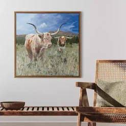 Mavericks Framed Canvas Art Print