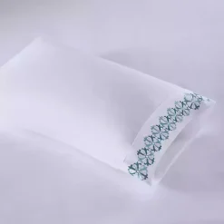 Medallion Hem Microfiber 4-pc. Full Sheet Set