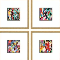 Meditations Framed Art Prints, Set of 4