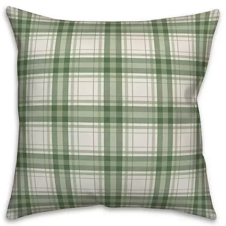 Merry and Bright Buffalo Check Reverse Pillow