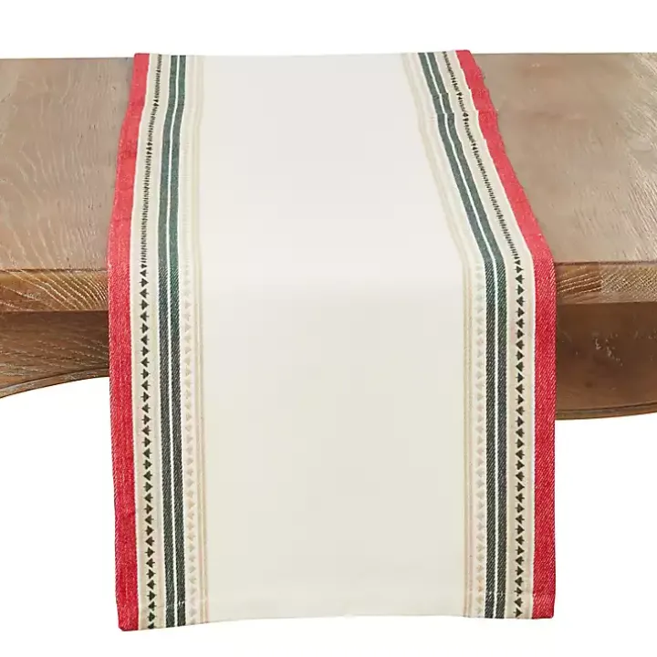 Merry Pines Cotton Runner