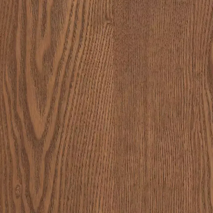 Mid-Century Modern Rattan Walnut Cabinet