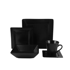 Midnight Squared 30-pc. Dinnerware Set