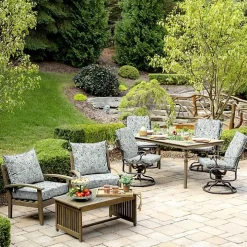 Millennial Leaf 2-pc. Outdoor Deep Seat Cushion