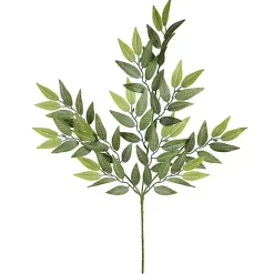 Mini Green Leaves Sprays, Set of 6