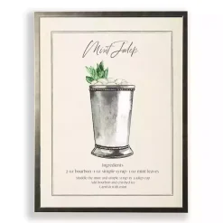 Mint Julep Framed Art Print