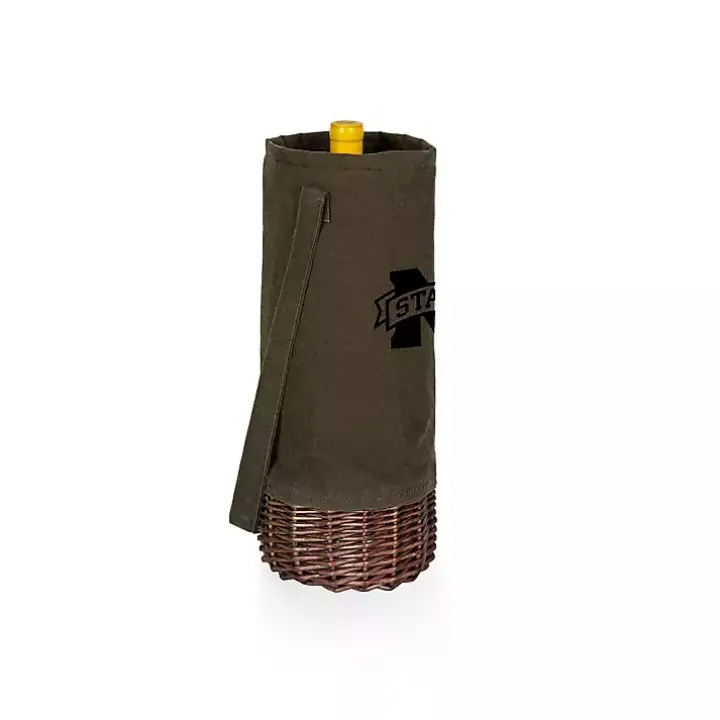 Mississippi State Insulated Wine Bottle Tote