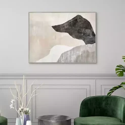 Modern Landscape Framed Canvas Art Print