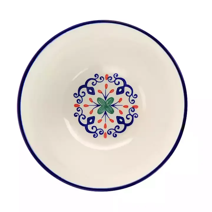 Mosaic Glazed Round 12-pc. Dinnerware Set