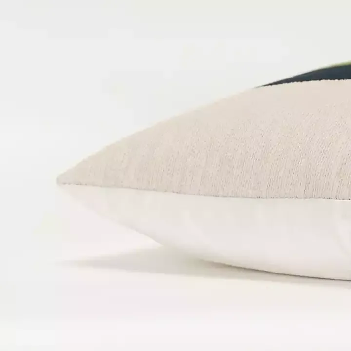 Multicolor Block Pillow