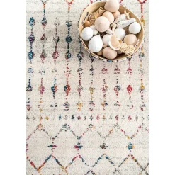 Multicolor Blythe Moroccan Area Rug, 8x10