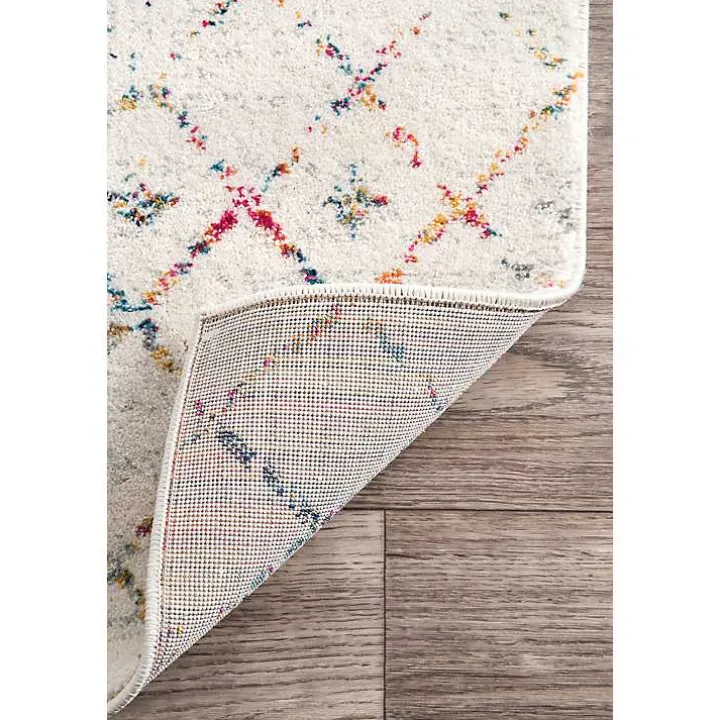Multicolor Blythe Moroccan Area Rug, 8x10