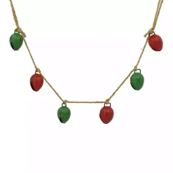 Multicolor Iron Bulb Christmas Garland