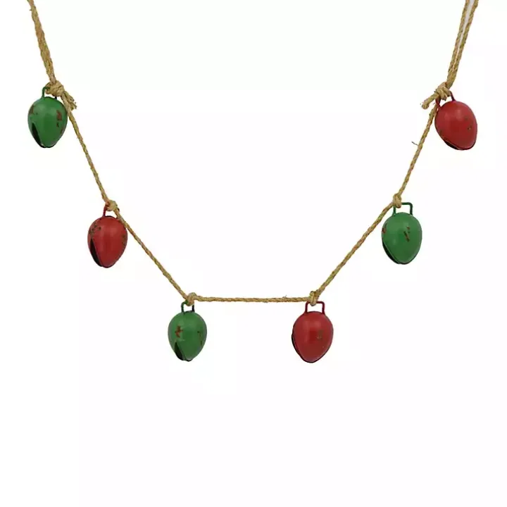 Multicolor Iron Bulb Christmas Garland