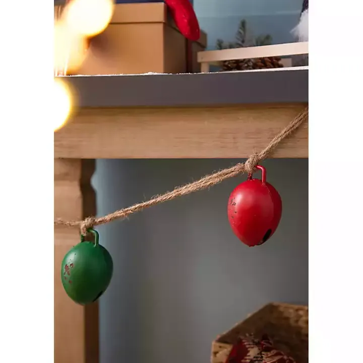 Multicolor Iron Bulb Christmas Garland