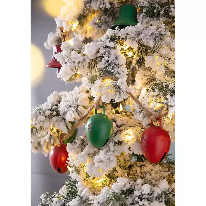 Multicolor Iron Bulb Christmas Garland