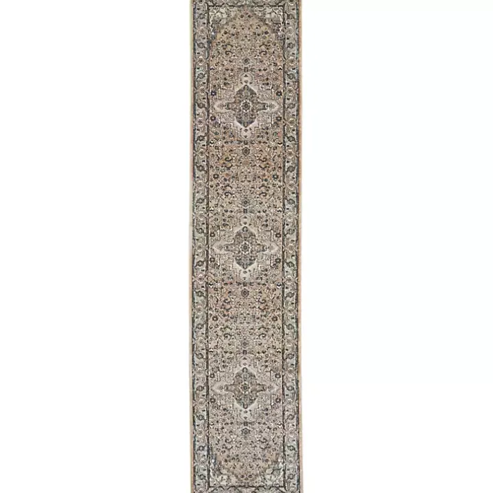 Multicolor Nadia Medallion Runner, 2x10