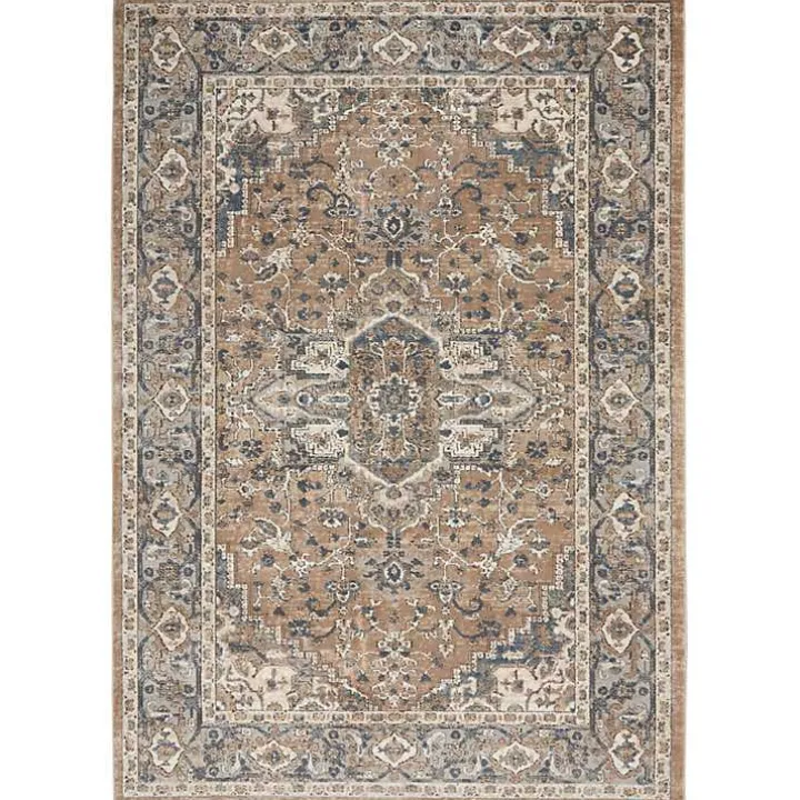 Multicolor Nadia Medallion Area Rug, 4x6