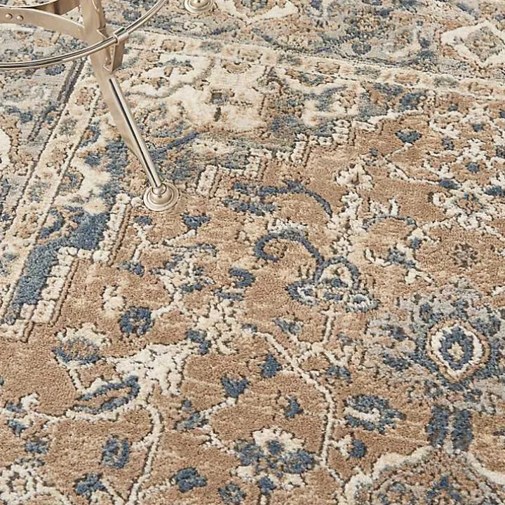 Multicolor Nadia Medallion Area Rug, 4x6