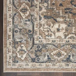 Multicolor Nadia Medallion Area Rug, 5x7