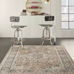 Multicolor Nadia Medallion Area Rug, 5x7