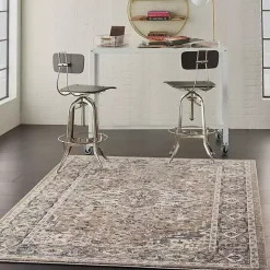 Multicolor Nadia Medallion Area Rug, 5x7