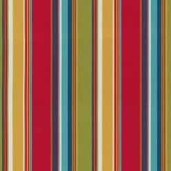 Multicolor Striped Outdoor Pillows, Set of 2