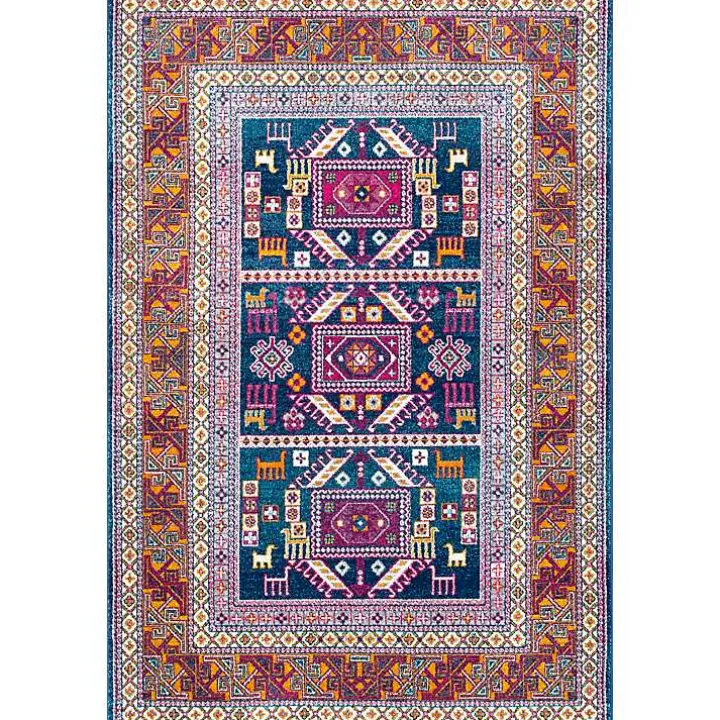 Multi-Color Tribal Marisela Area Rug, 5x7